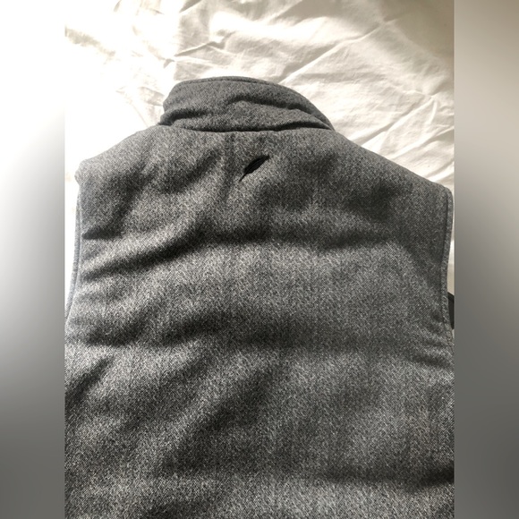 Public Grey wool puffer vest - Picture 4 of 8